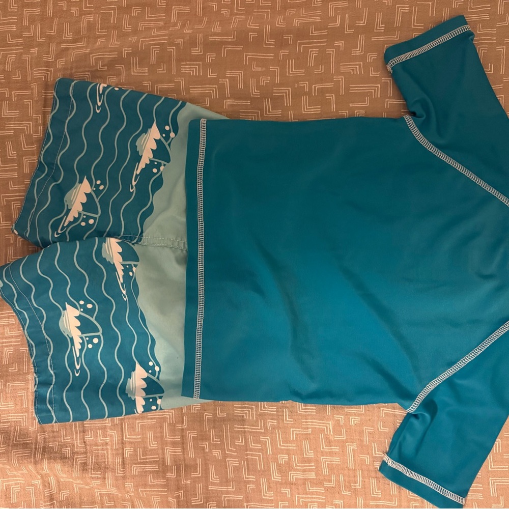 Nickelodeon Blue Rashguard Swim Set - Picture 3 of 3